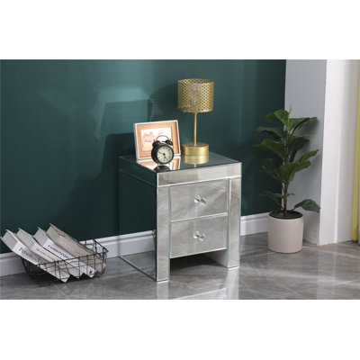 Louroukina 40cm W Bedside Table