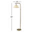 Lampe sur pied arquée 58 po Westwick-87384485-87427909