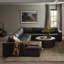 Colt 161" Wide Genuine Leather Left Hand Facing Sofa & Chaise-1070863358-1070863357