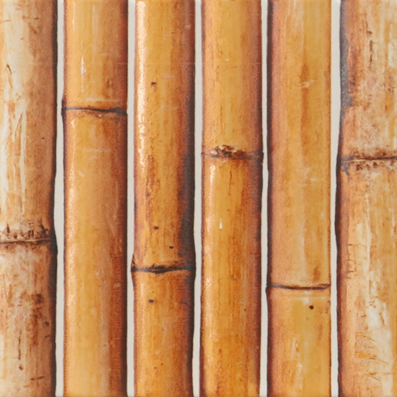 Bamboo 5.88'' W x 11.88'' L Tile, Clay Brown