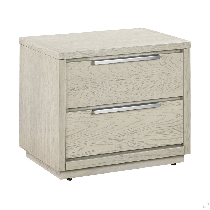 2 Drawer Accent Nightstand