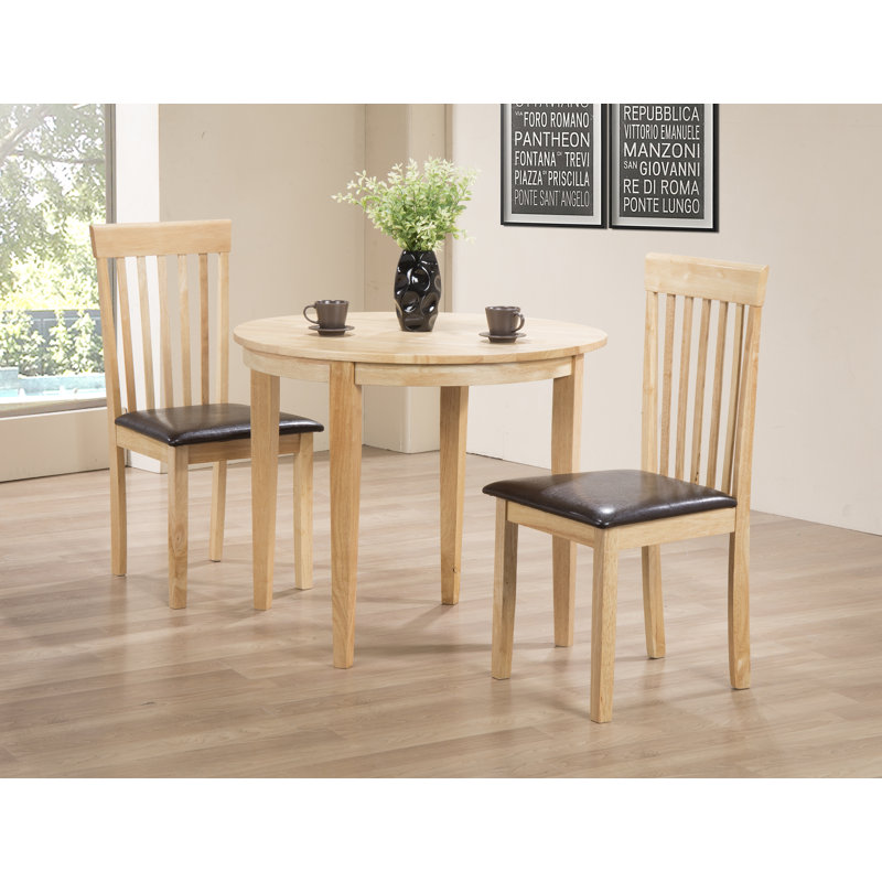 Lauretta Solid Wood Dining Chair, Natural