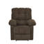 Fauteuil inclinable manuel avec accoudoirs rembourrés