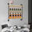 3-Tier Wine Rack, Wall-Mounted Wine Bottle Rack-1415785440