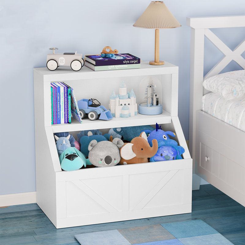 Abbylynn 79.8Cm Toy Storage, White