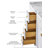 Adeline 60'' Double Bathroom Vanity with Carrara Marble Top-769837300