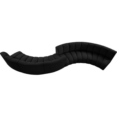 Izen Upholstered Curved Sectional Symmetrical