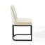 Chaise d'appoint de salle à manger en velours Amplifier Base Performance-1253133071-1253134589