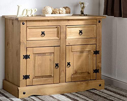 Doe 86cm Sideboard, 81cm  H x  100cm W x  48.5cm D, Natural