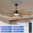52-Inch Windmill Ceiling Fan With Lights & Remote Control-1059625114
