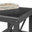 Rustic End Table with Open Shelves – Farmhouse Side Table for Living Room or Bedroom, Durable Wood & Metal Accent Table for Small Spaces-826402465