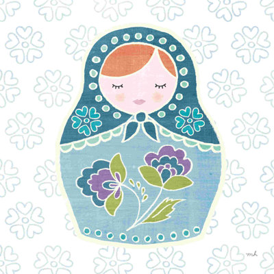 Youre A Doll III by Moira Hershey - Wrapped Canvas Graphic Art