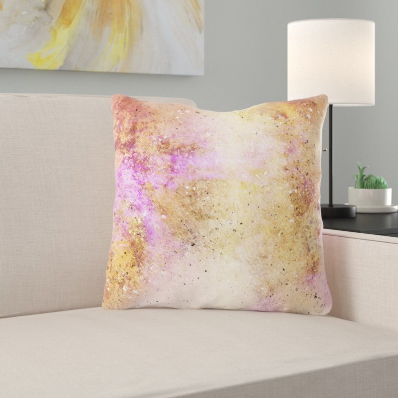 Housse et insert de coussin carré Ralphio, Microsuède, Intérieur