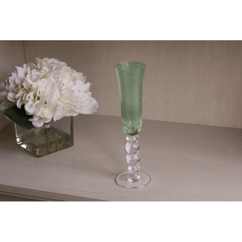 Glass Flute, Green