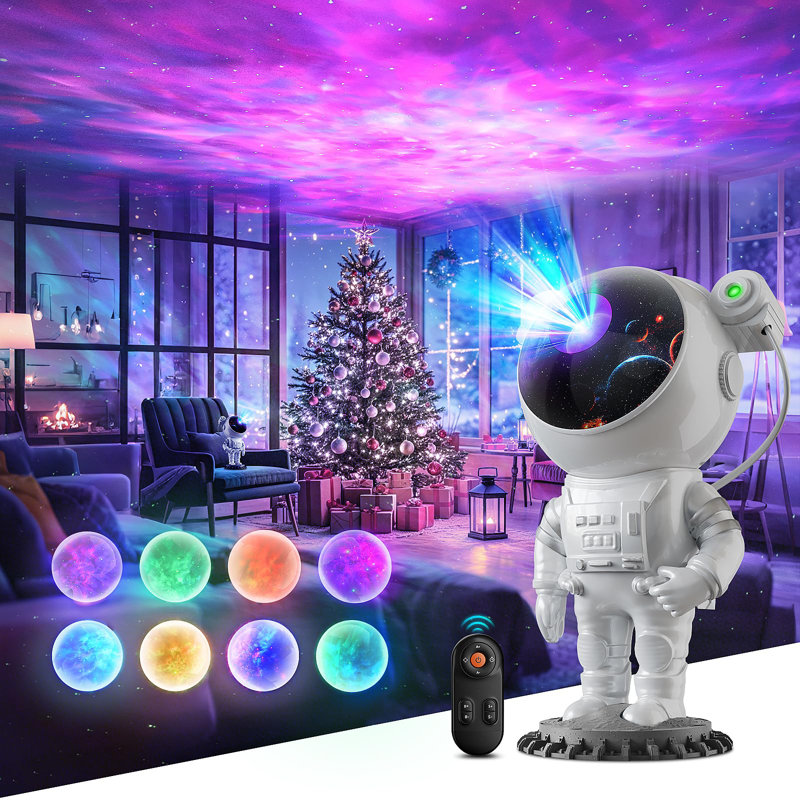 LED Starry Sky Galaxy Projector, Night Light with Remote Control & Timer