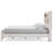 Beamond Upholstered Bookcase Storage Bed-115848738
