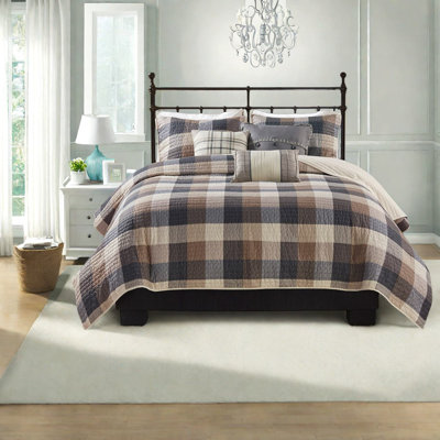 Cozy Farmhouse Bedding Sets, Polyester Fabric, Cabin Style For Home