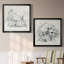 Poule et poussins - ensemble de 2 reproductions d'art-523857156-523857181-523857180