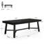 Bureau rectangulaire 71 po, grand bureau d'ordinateur de direction-859907307