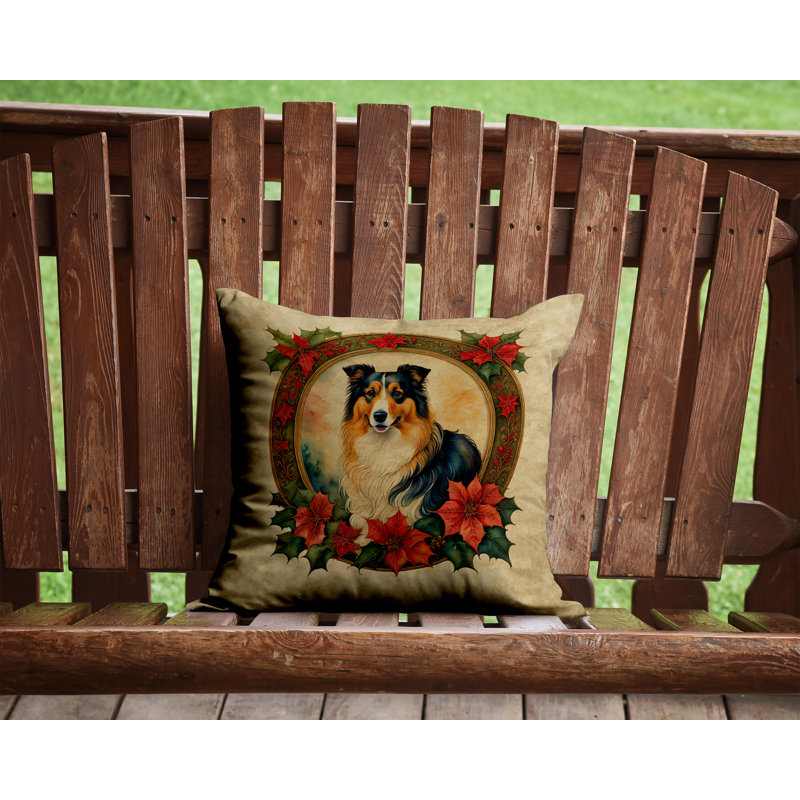 Coussin Christmas, 14 po x 14 po, Carré