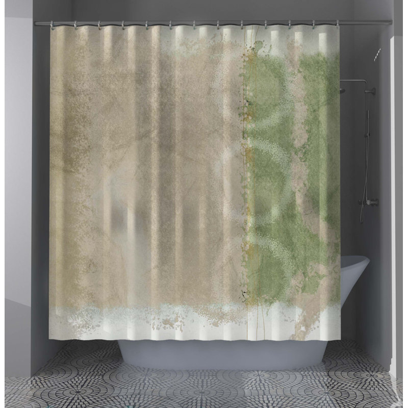 Abstract Shower Curtain