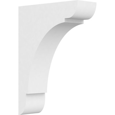 3"W x 10"D x 14"H Standard Olympic Signature Urethane Corbel, Primed Tan
