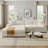 Mirod Large Sectional Sofa with Thick Cushions-1306370377