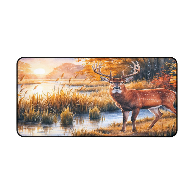 Polyester Desk Pad, 31.5x15.5