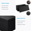 Chaker 78cm Wide Faux Leather Rectangle Solid Colour Ottoman with Storage-1583637670