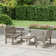 Banc 3 pièces avec table basse Malven Poly