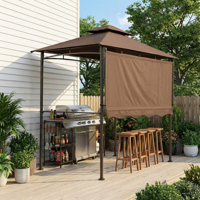 60 Ft. W x 96.36 Ft. D Steel Canopy