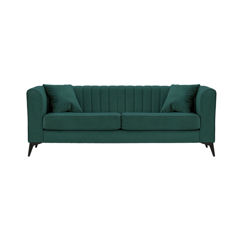 Margo 4 Seater Sofa, 3, Green