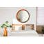 Huldar Glass Flat Wall Mirror