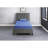 7Inch Mattress And Pillow Set Breathable Fabric Gel-Infused Memory Foam Mattress, Blue, Mattress In A Box-1484663402