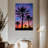 Harnek Dramatic Sunset Palms-108545263