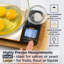 Balance de cuisine et alimentaire numérique à double plateforme Deiss Pro - balance numérique de précision d'une capacité de 11 lb et 17,6 oz