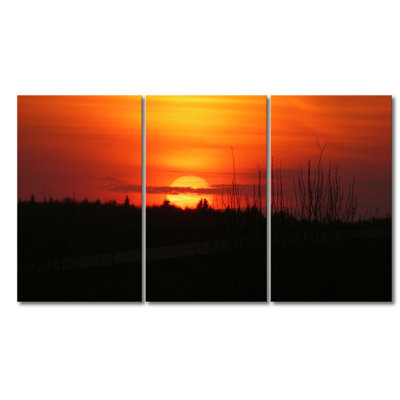 3 Piece Print on Canvas