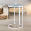 Albanne Round C Shaped End Table Side Sofa Tables Living Room-981383767