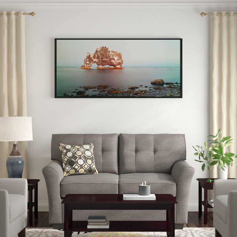 Reproduction de photo sur toile tendue encadrée, H 12 po x l 20 po x P 1 po, Toile tendue