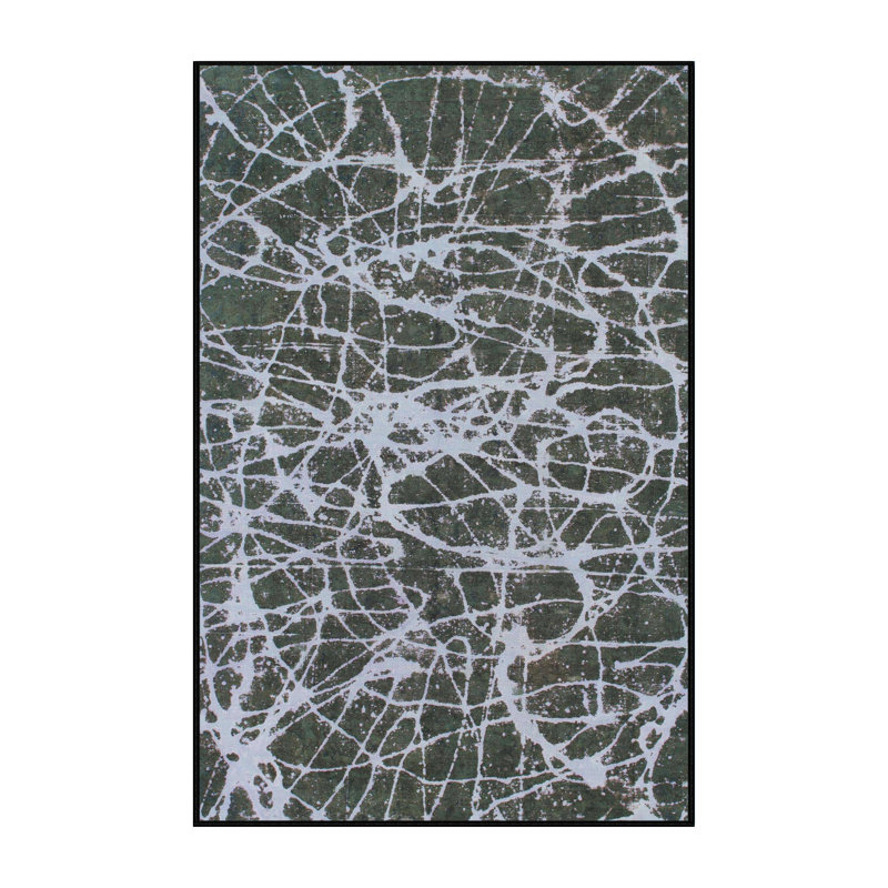 Tapis abstrait moderne 1128, Rectangle 8 pi x 10 pi