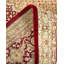 Tapis unique en laine noué à la main de style années 1990 de 8 pi x 9 pi 10 po Hayner en rouge / vert clair / blanc / ivoire