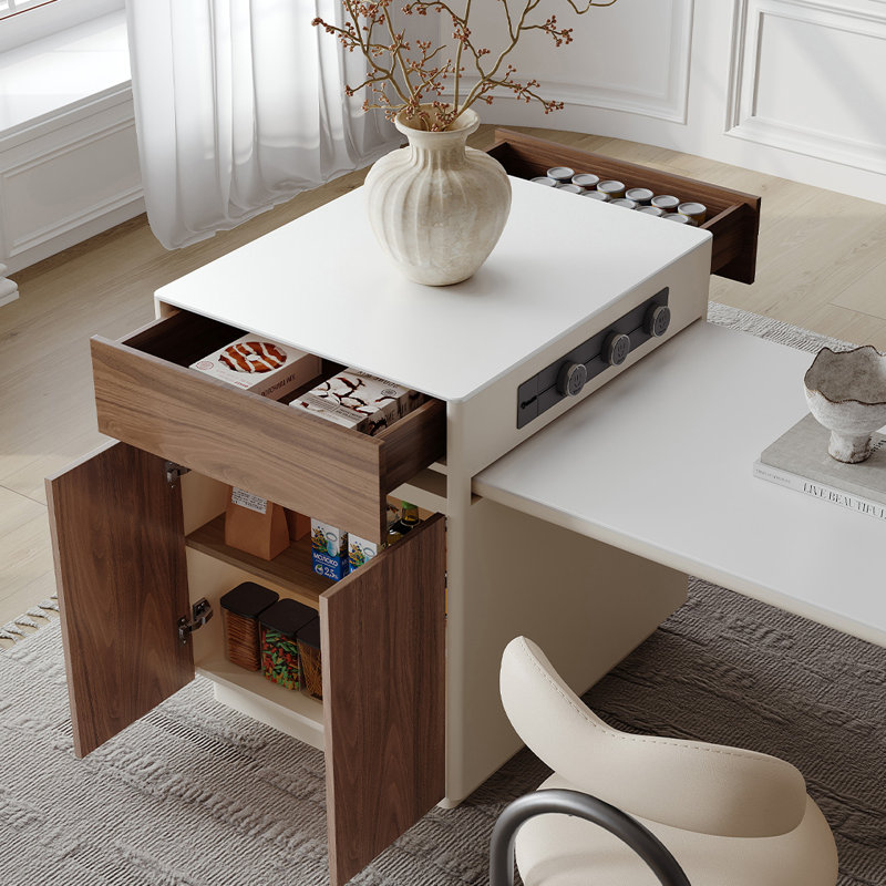 Modern and Simple Cream-style Dining Table
