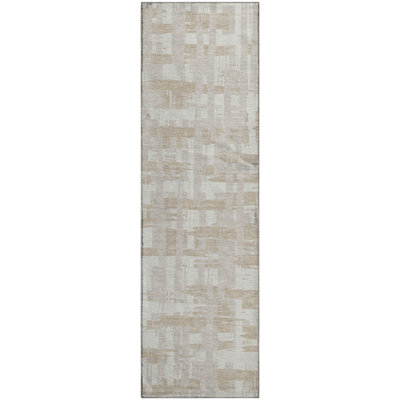 Premium Machine Washable Mayfield AMF1849 Stripes Rug