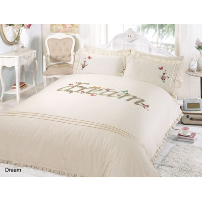 Dream Cotton Blend No Pattern [EU ONLY] Duvet Cover Set with Pillowcases Included