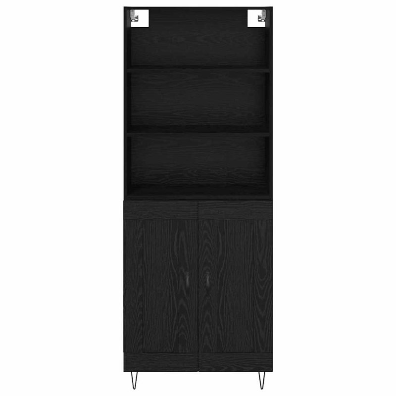 69.5cm Sideboard, Black Oak