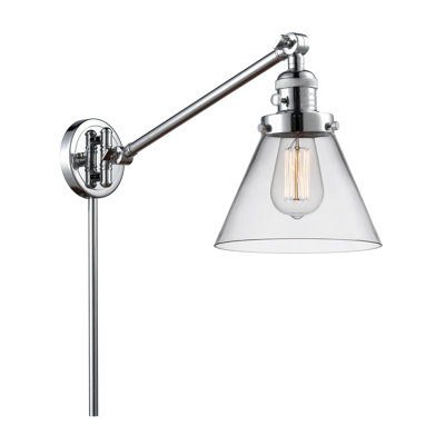 Cone 1 Light  Swing Arm