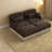 Modular Deep Seat Sofas, Chenille Leopard Print Modern Home Lounge