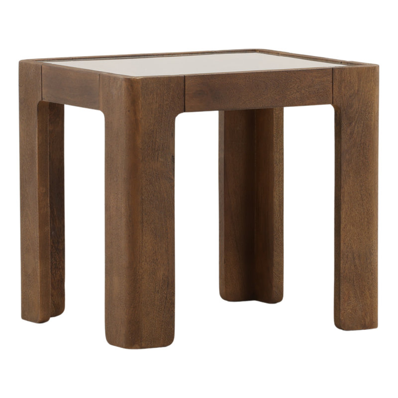 Auberlin Side Table Brown