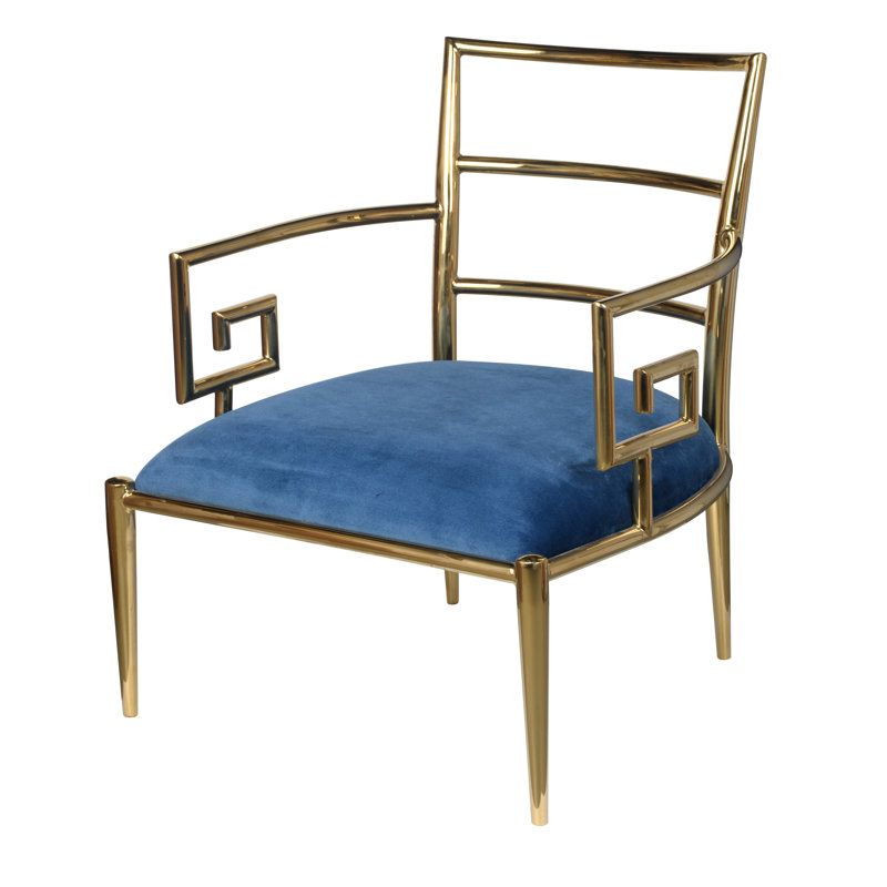Almond Upholstered Armchair