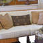 Coussin en polyester Spun-112553005